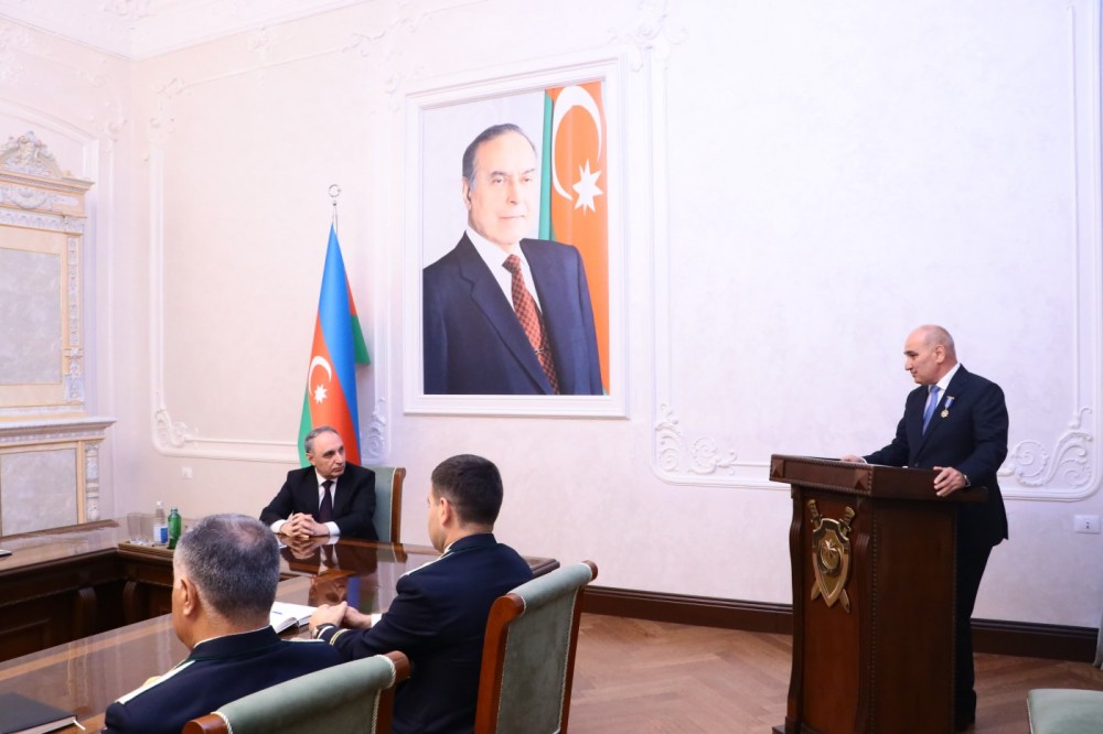 Kamran Əliyev onu təltif etdi -FOTOLAR