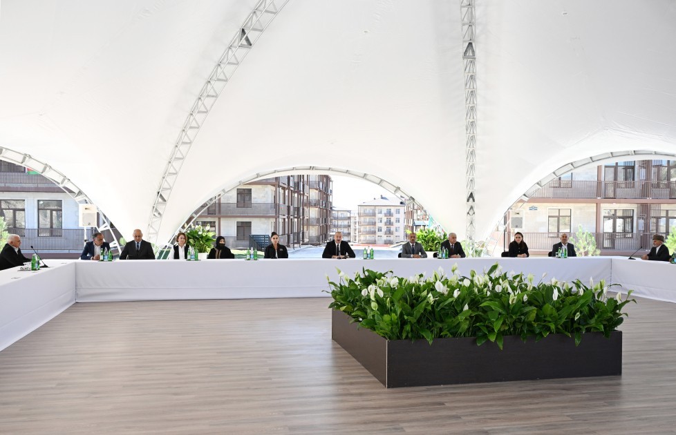 Prezident və xanımı Cəbrayılda açılışda iştirak etdilər - YENİLƏNİB