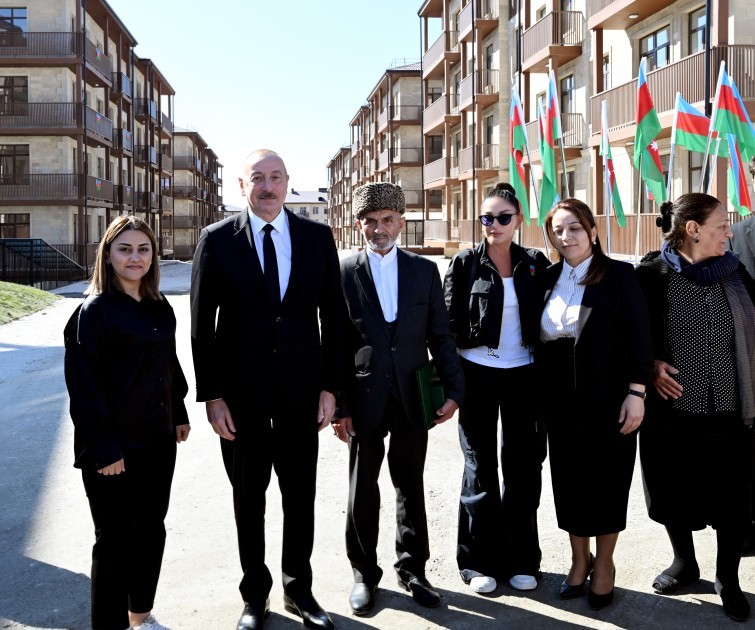 Prezident və xanımı Cəbrayılda açılışda iştirak etdilər - YENİLƏNİB