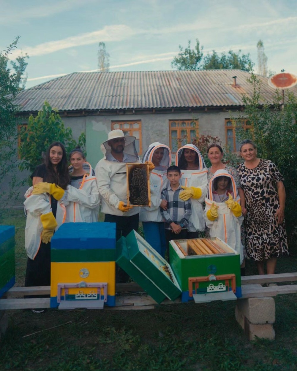 Leyla Əliyeva və Arzu Əliyeva Qəbələdə -FOTOLAR