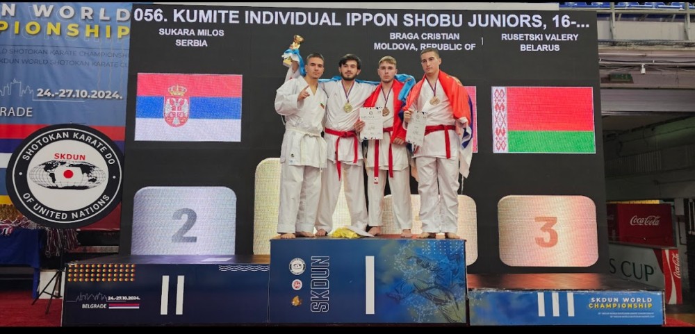 Karateçilərimiz dünya çempionatında tarix yazdılar -FOTOLAR