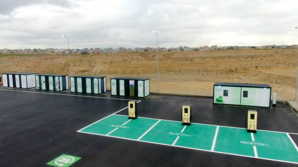 Prezident Böyükşor-Pirşağı yolunun açılışını etdi -FOTOLAR