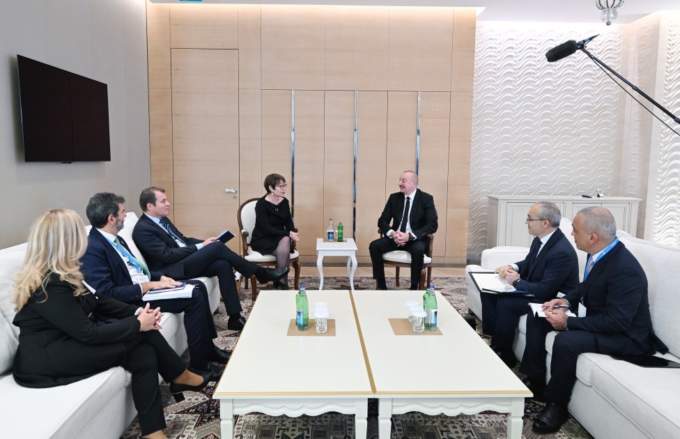 Prezident Odil Reno-Basso ilə görüşdü -FOTOLAR