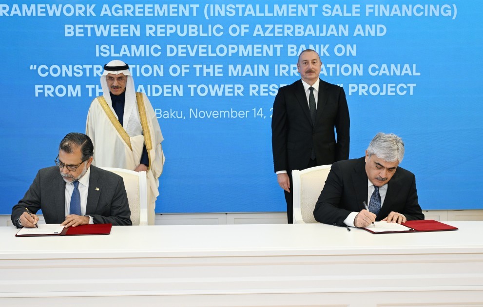 İlham Əliyev İslam İnkişaf Bankının prezidenti ilə görüşdü -FOTOLAR