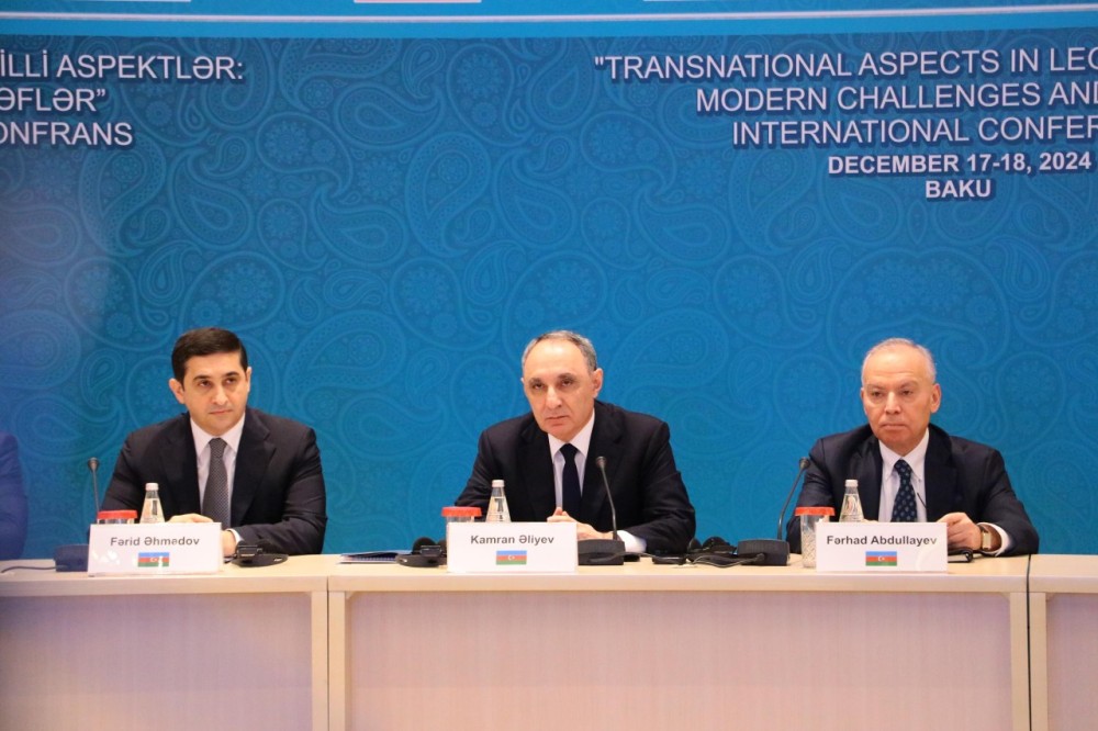Bakıda hüquq münasibətləri ilə bağlı beynəlxalq konfrans keçirilir -FOTOLAR
