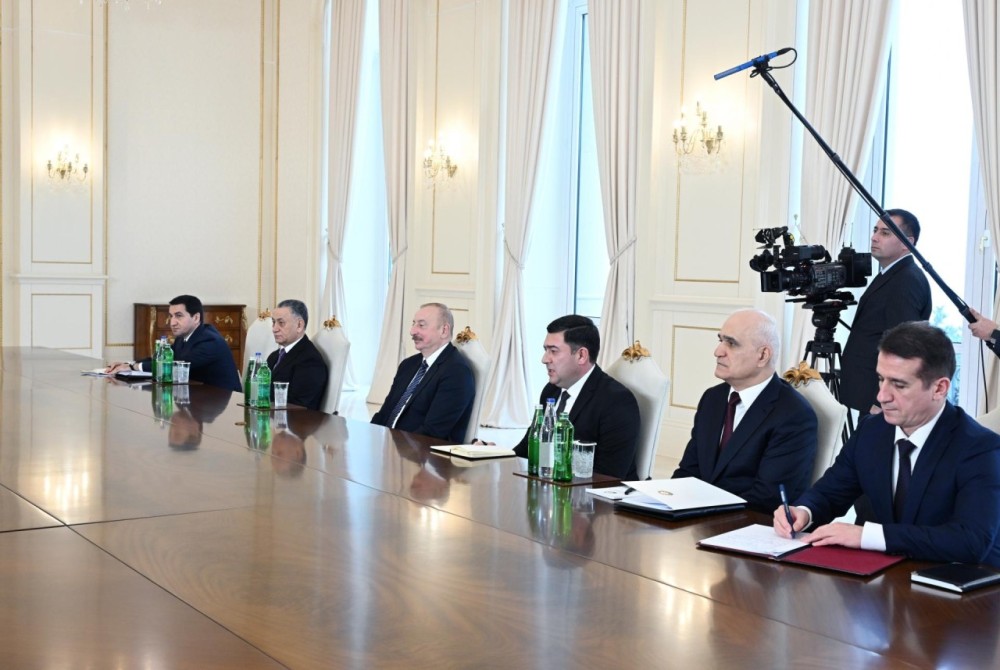 Prezident İranın Təhlükəsizlik Şurasının katibini qəbul etdi -FOTOLAR (YENİLƏNİB)