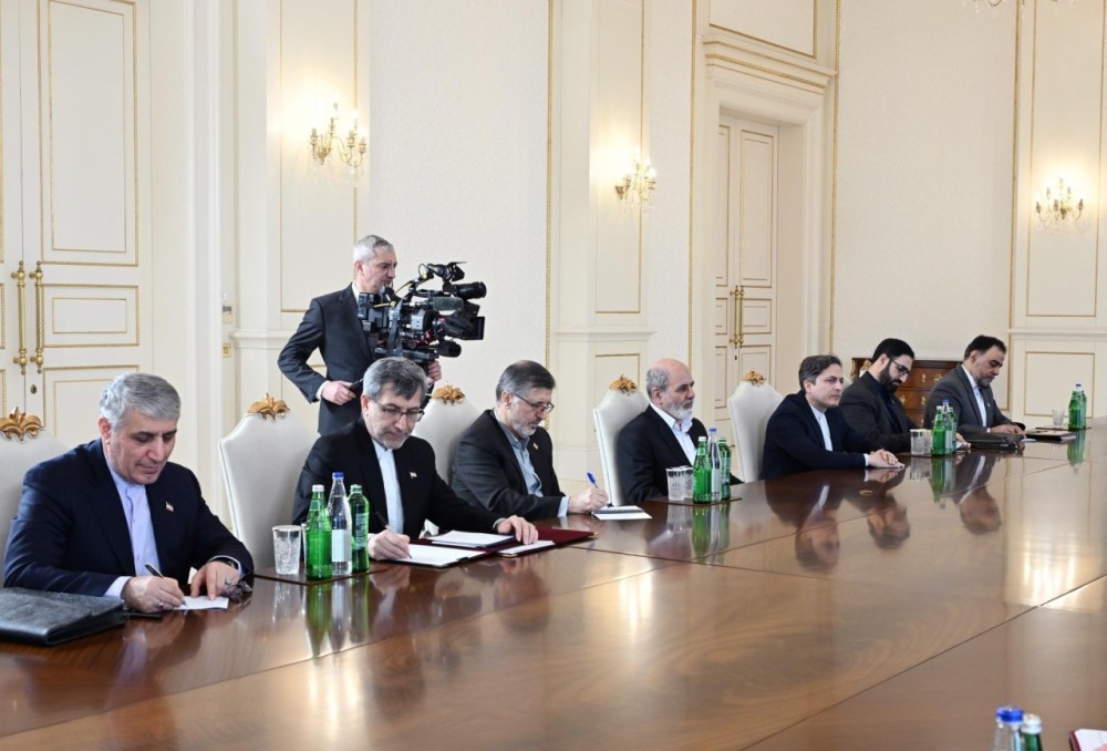 Prezident İranın Təhlükəsizlik Şurasının katibini qəbul etdi -FOTOLAR (YENİLƏNİB)