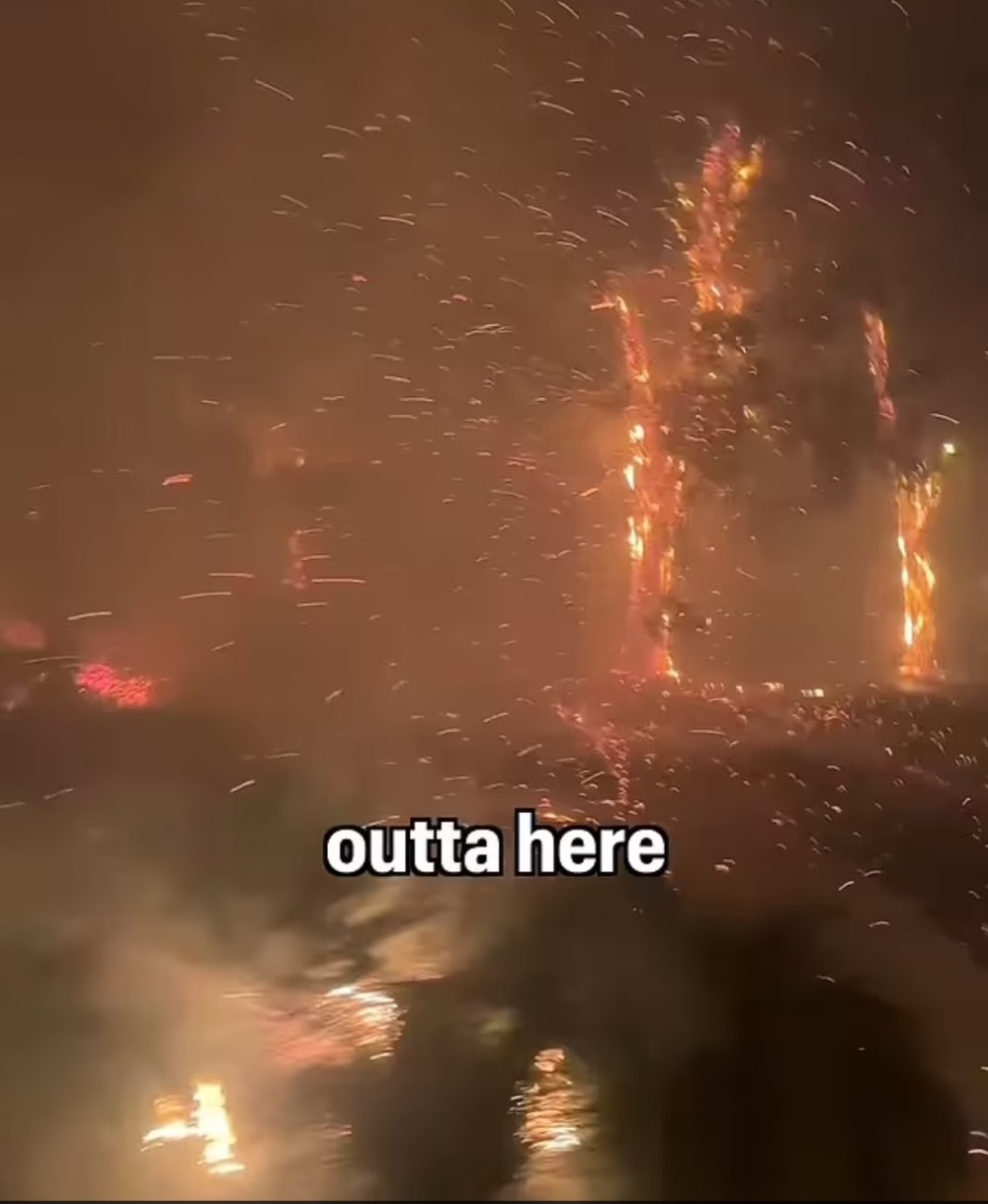 Los-Ancelesdə 5 milyon dollarlıq ev yanıb/ VİDEO+ FOTO