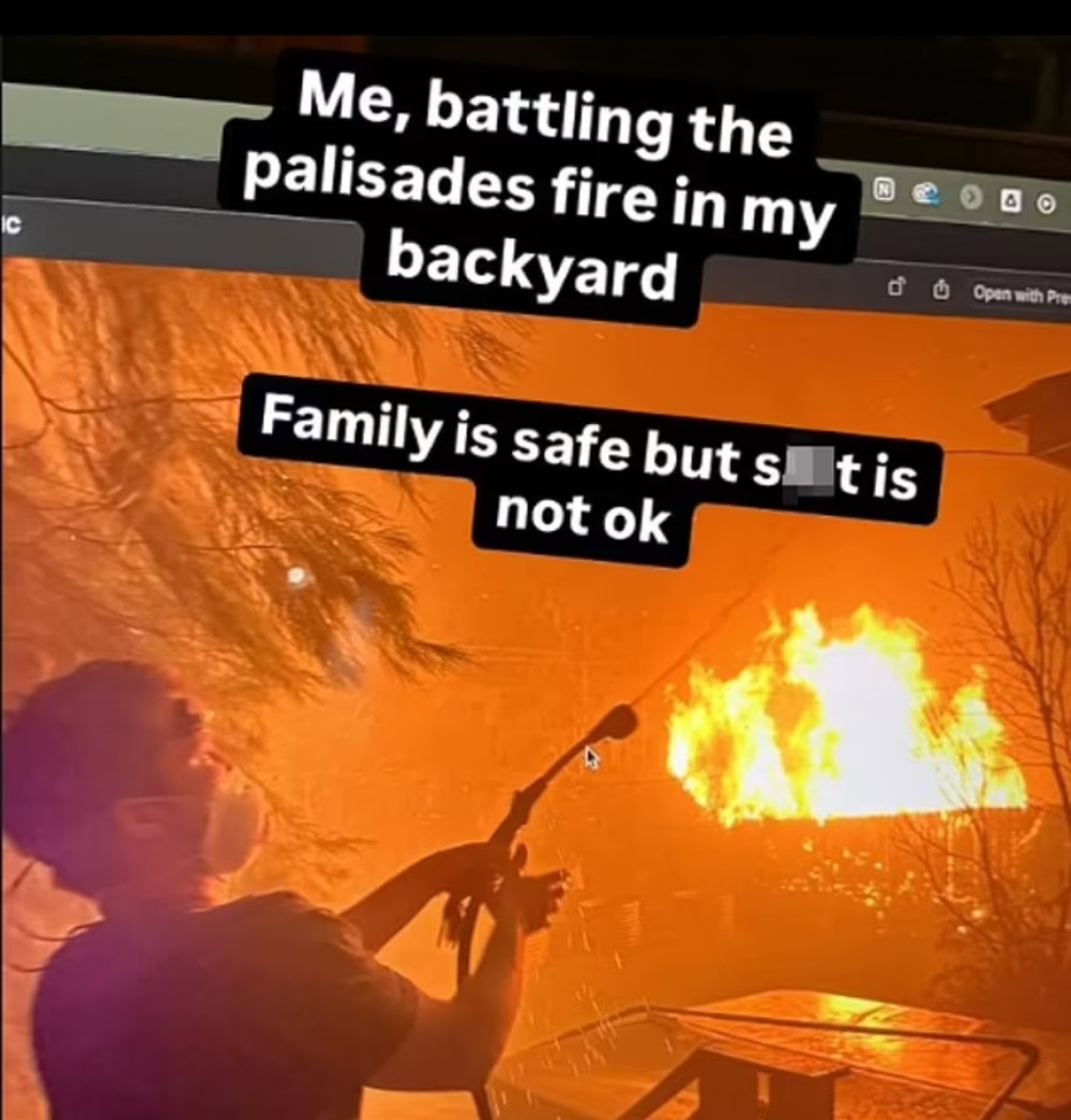 Los-Ancelesdə 5 milyon dollarlıq ev yanıb/ VİDEO+ FOTO