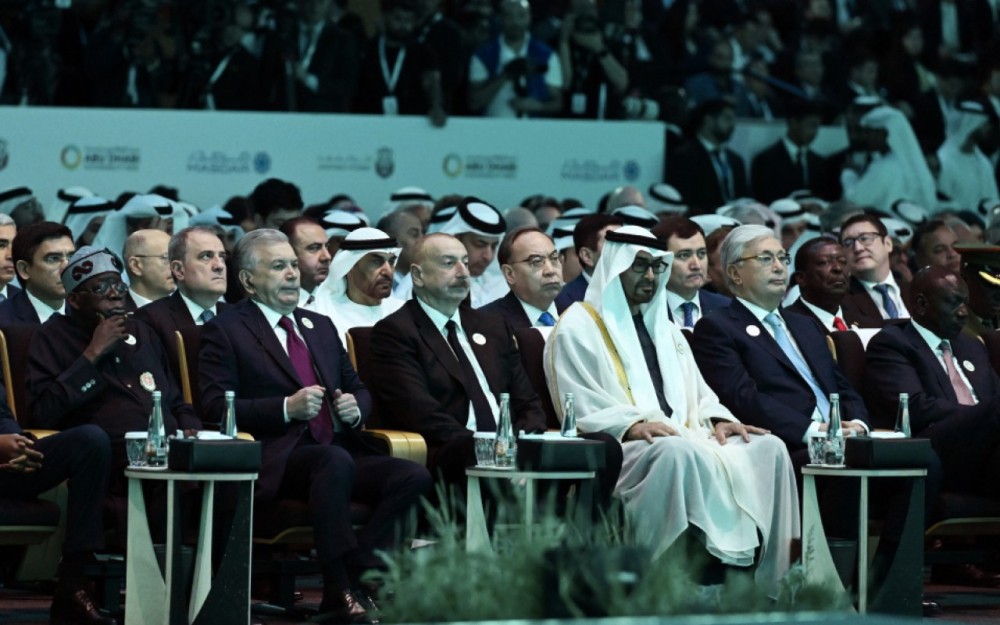 Prezident Əbu-Dabi Dayanıqlılıq Həftəsinin rəsmi açılış mərasimində