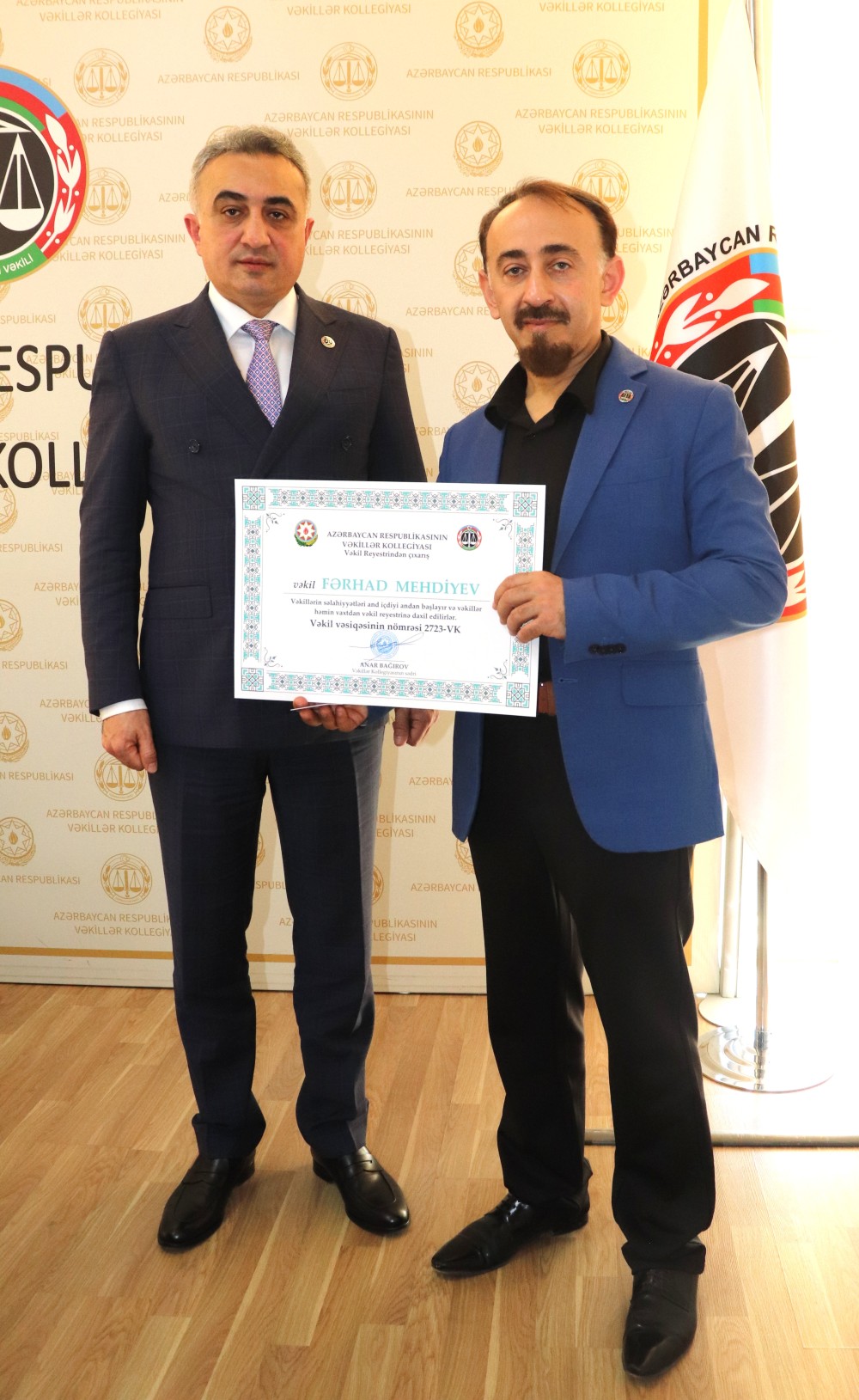 Vəkillər Kollegiyası Rəyasət Heyətinin növbəti iclası keçirilib