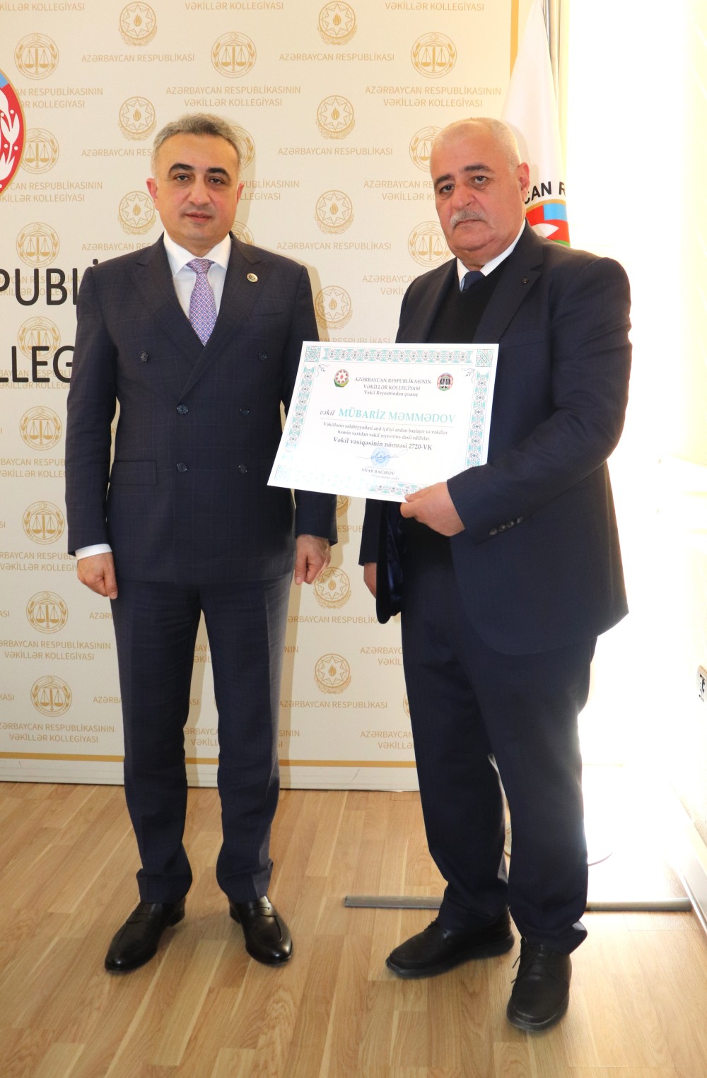 Vəkillər Kollegiyası Rəyasət Heyətinin növbəti iclası keçirilib