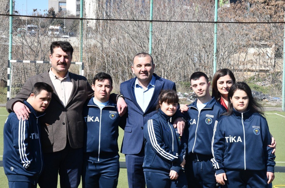 TİKA-dan Azərbaycandakı daun sindromlu idmançılara dəstək -FOTOLAR