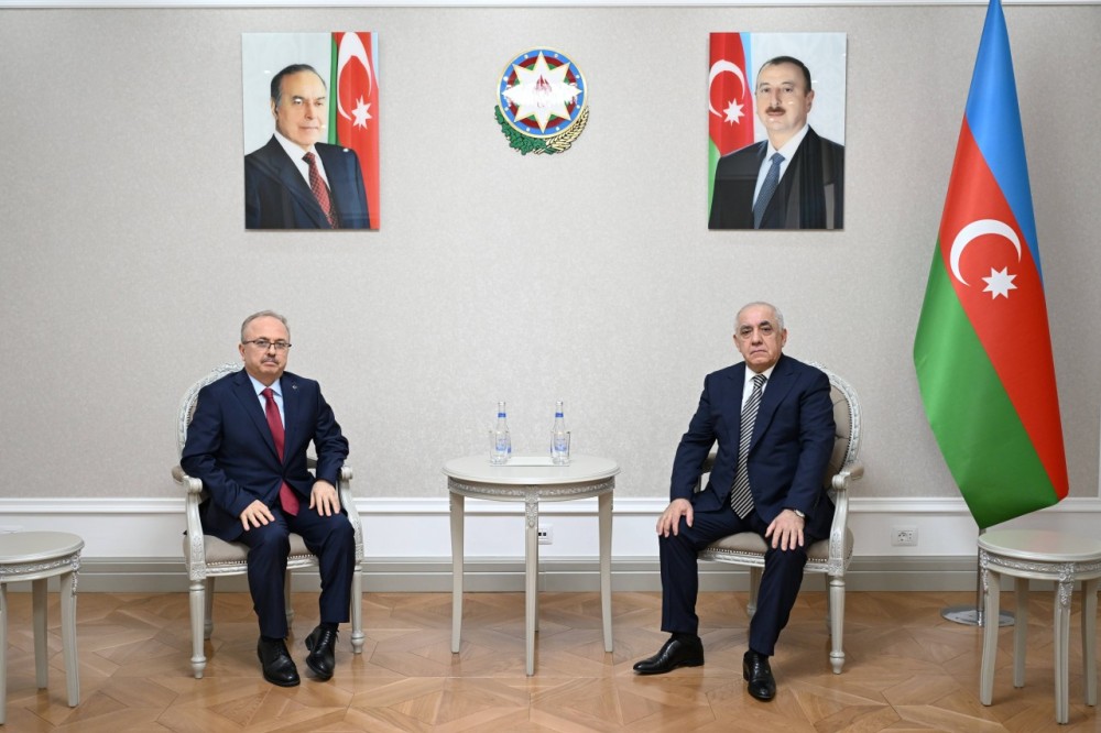 Əli Əsədov Türkiyə səfiri ilə görüşdü -FOTO