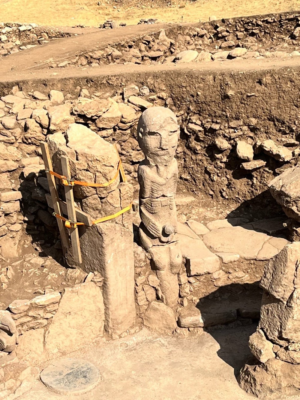 Türkiyənin tarixi irsi olan Karahantəpə xüsusi örtüklə mühafizə olunacaq -FOTOLAR