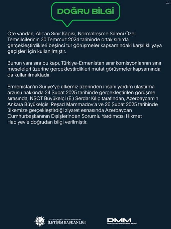 Türkiyədən sərhəd AÇIQLAMASI— SON DƏQİQƏ