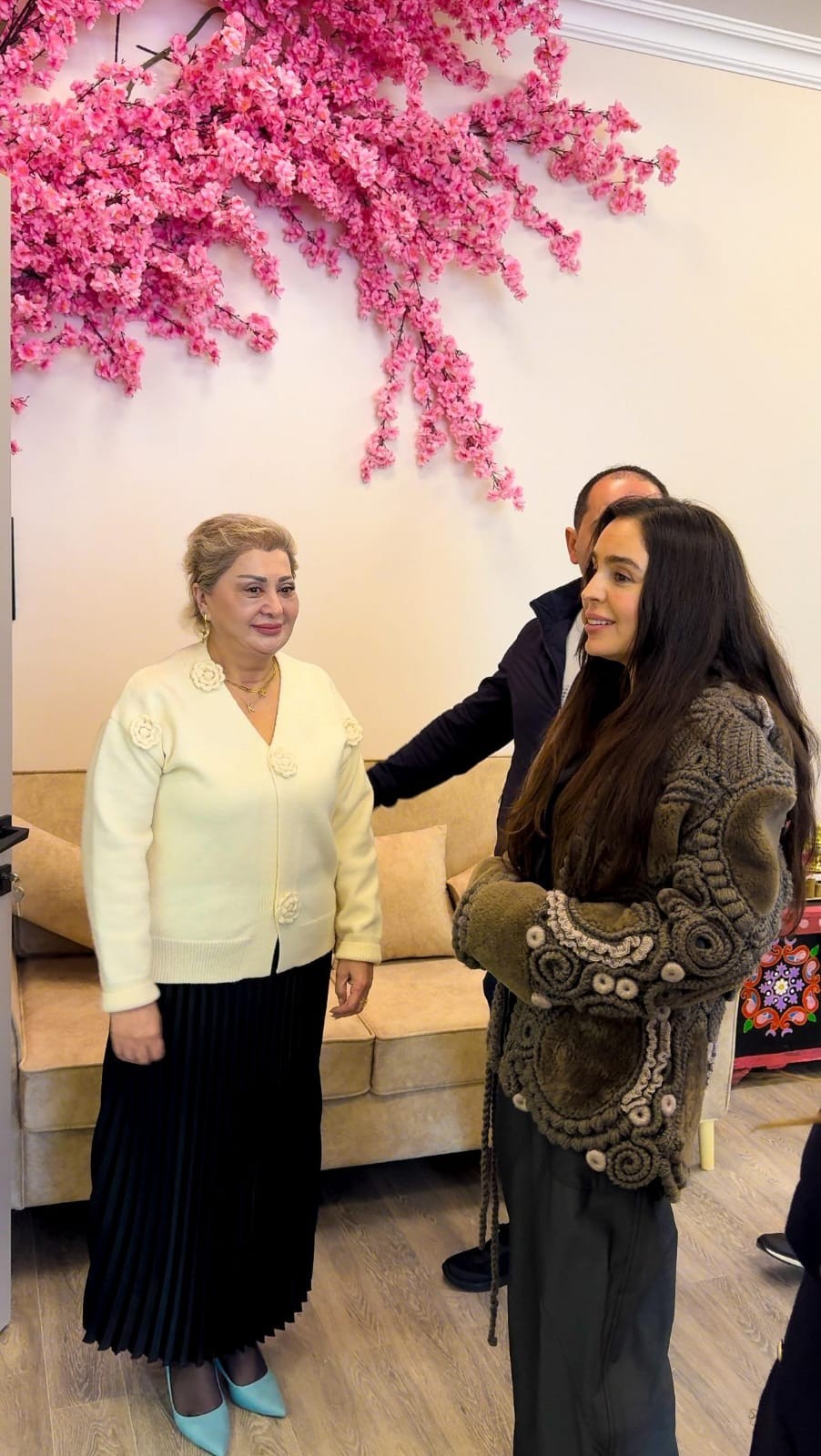 Leyla və Arzu Əliyevalar açılışda iştirak ediblər +FOTOLAR