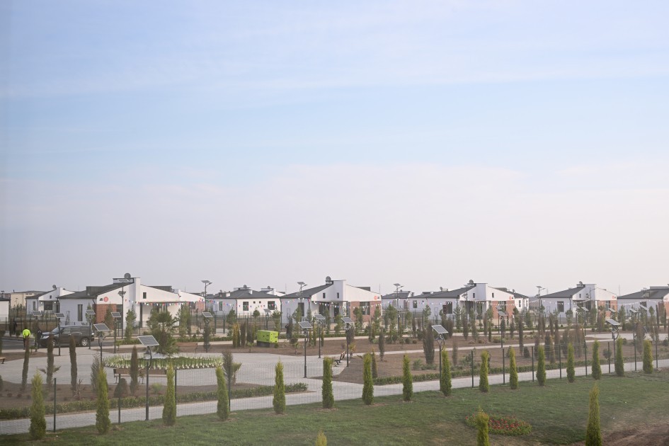 Bu gün açılışı olan Sarıcalı kəndindənFOTOLAR