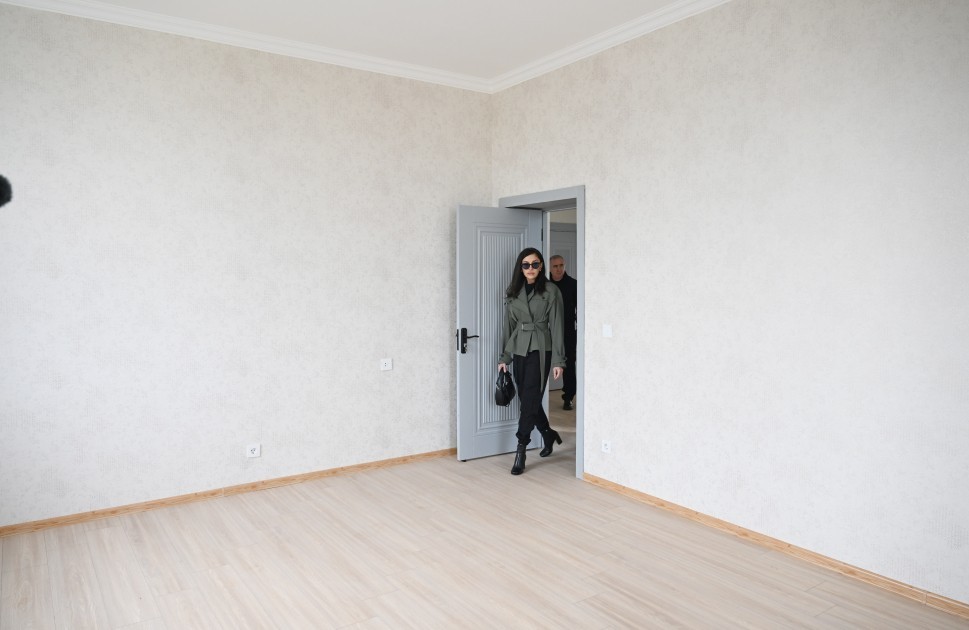 Prezident və xanımı Sarıcalı kəndinin açılışında iştirak ediblər -YENİLƏNİB (FOTOLAR+VİDEO)