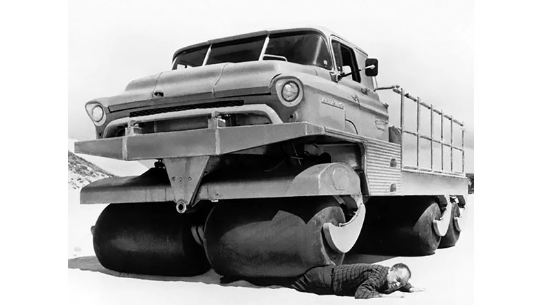 Bu təkərlərlə avtomobillər insanın üstündən keçsə də, ölmür – Yarım əsr əvvəl yaradılan ixtira