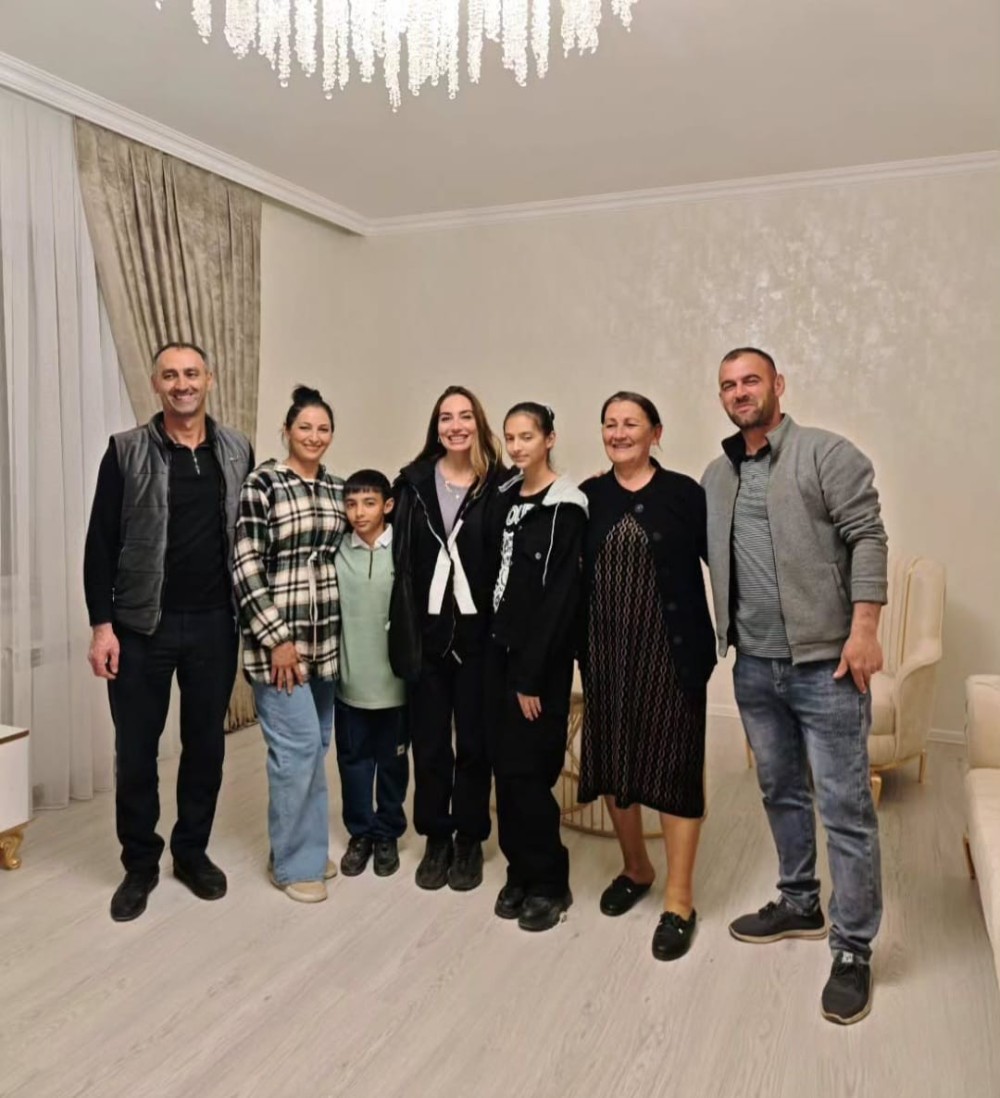 Arzu və Leyla Əliyevalar Qəbələdə - FOTOLAR