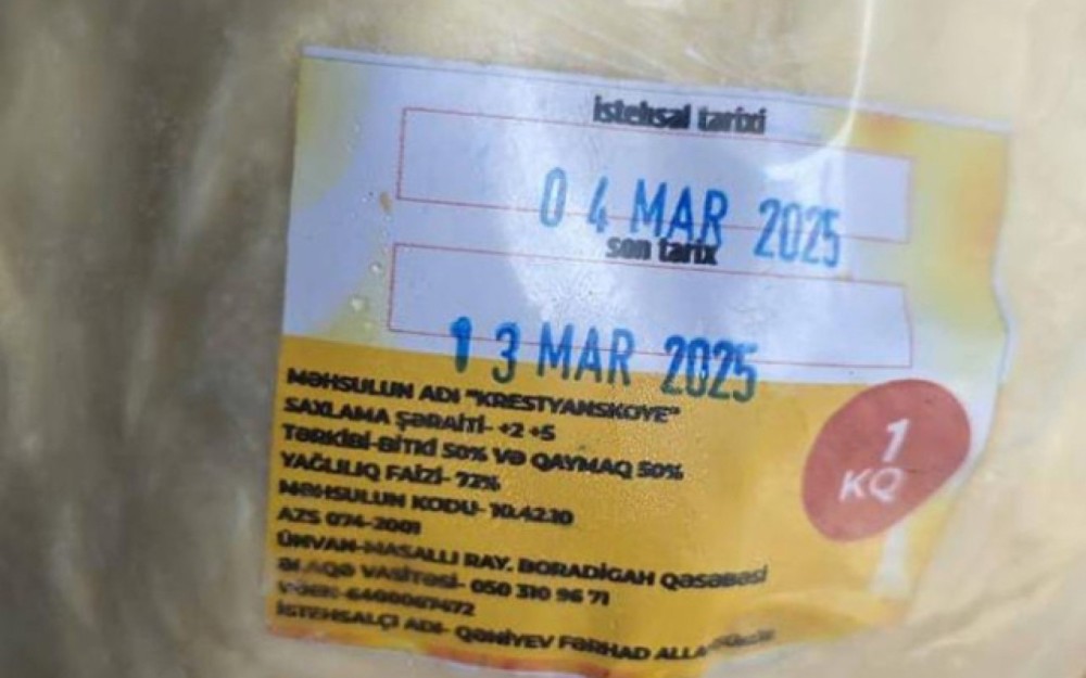 Bitki tərkibli yağ nehrə yağı adı ilə satılırmış - FOTOLAR