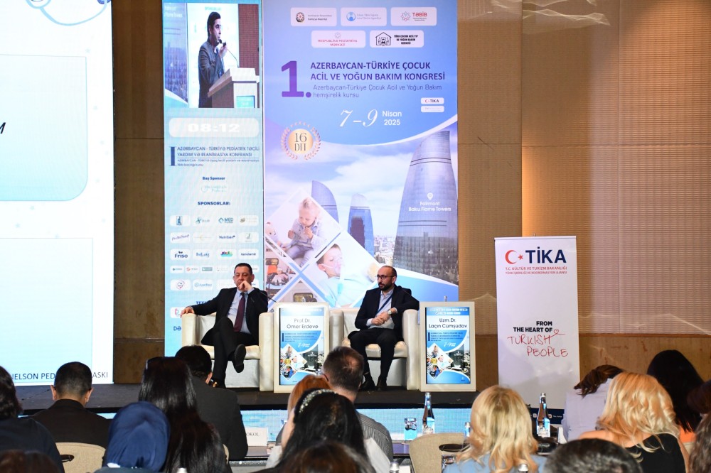 Türkiyənin Uşaq Təcili Tibbi Yardım və Reanimasiya Təcrübəsi TİKA vasitəsilə Azərbaycana gətirildi