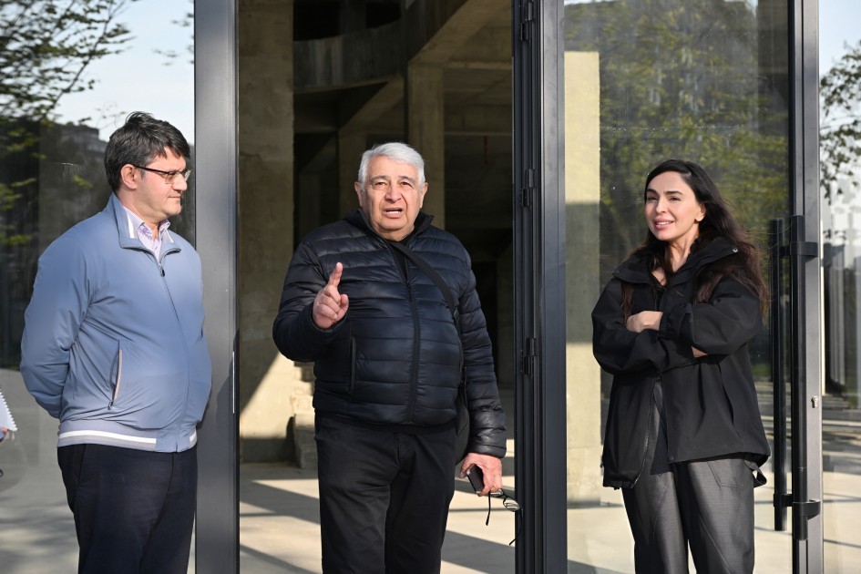 Leyla Əliyevanın təşəbbüsü ilə ağaclara nömrəli etiketlər vuruldu - FOTOLAR