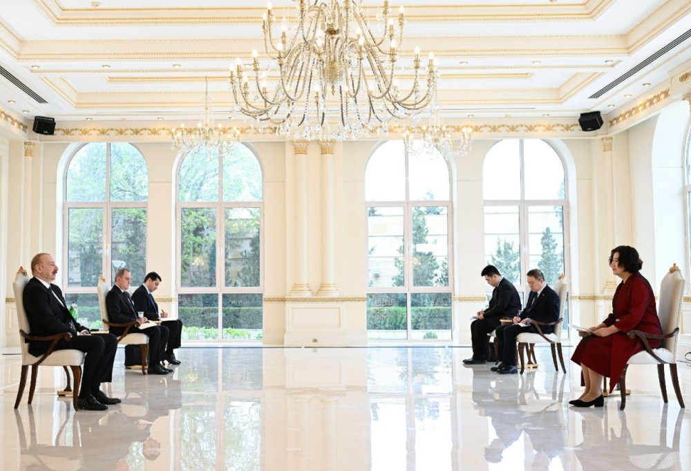 İlham Əliyev Lu Meyin etimadnaməsini qəbul etdi -FOTOLAR (YENİLƏNİB)