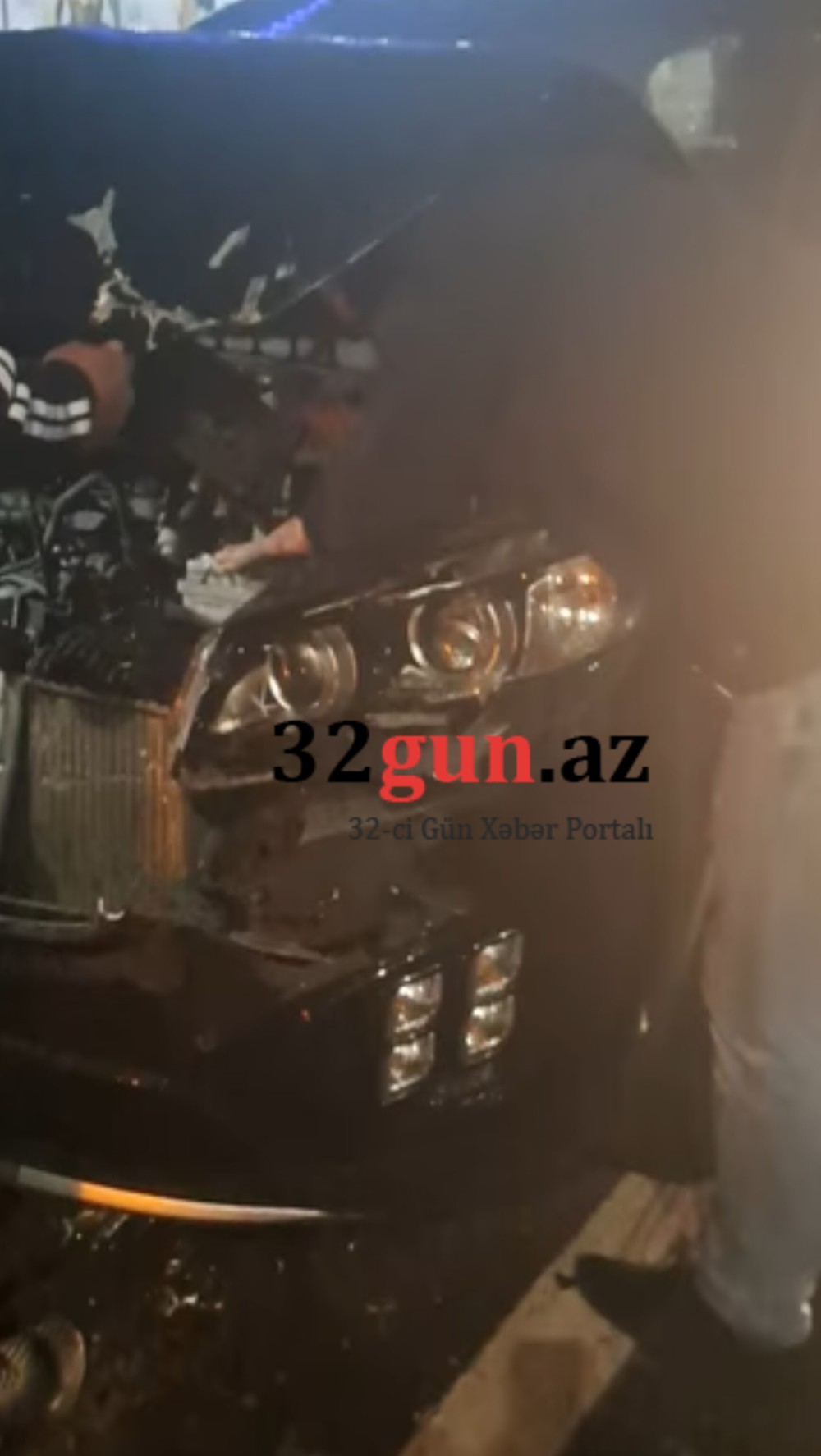 Azərbaycanlı dünya çempionu qəzaya uğradı- FOTOLAR