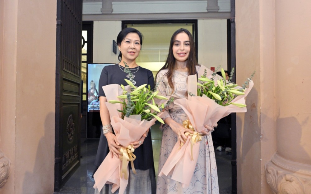 Leyla Əliyeva Vyetnamda görüş keçirdi - FOTOLAR