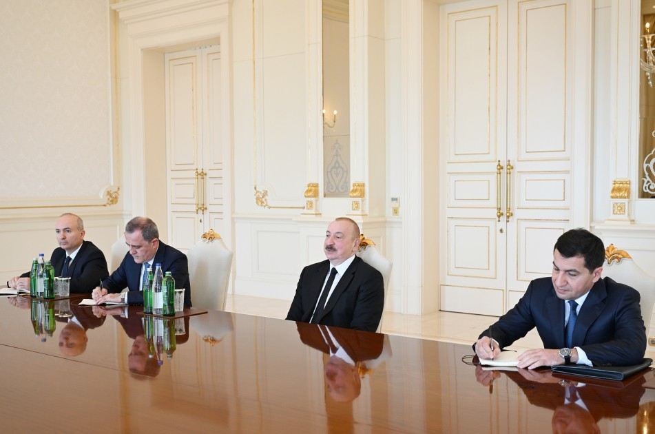 İlham Əliyev ATƏT-in Baş katibini qəbul etdi - FOTOLAR (YENİLƏNİB)