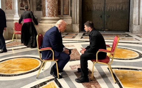 Zelenski və Tramp görüşüblər - FOTO