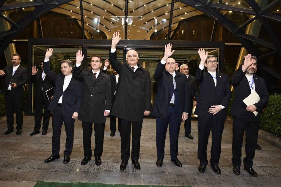 İran Prezidentinin Azərbaycana rəsmi səfəri başa çatdı -FOTO