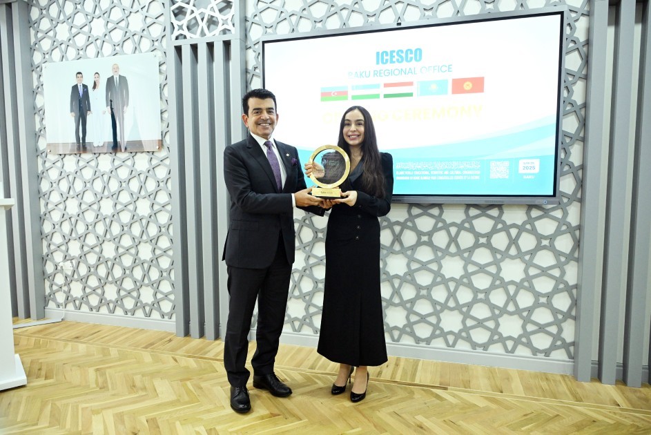 Leyla və Arzu Əliyeva ICESCO-nun regional ofisinin açılışını etdilər +FOTOLAR