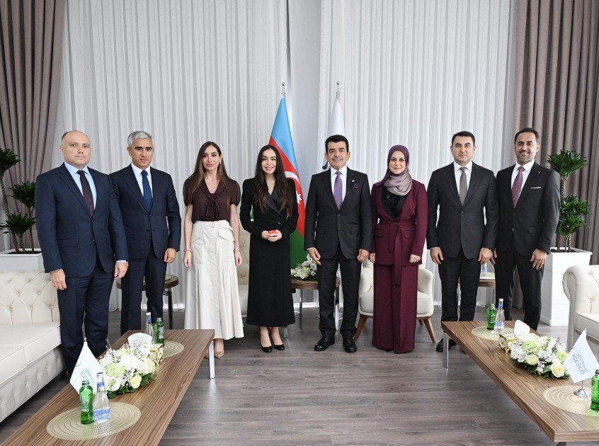 Leyla və Arzu Əliyeva ICESCO-nun regional ofisinin açılışını etdilər +FOTOLAR