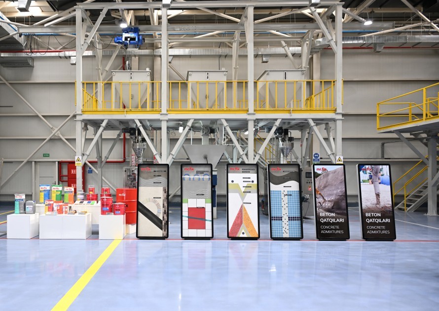 Prezident Sumqayıt Kimya Sənaye Parkında bir sıra müəssisələrin açılışını etdi -FOTOLAR