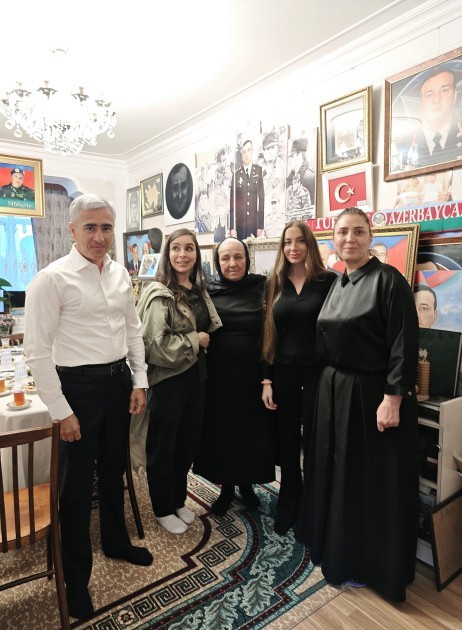 Leyla və Arzu Əliyeva Polad Həşimovun evində olublar -FOTOLAR
