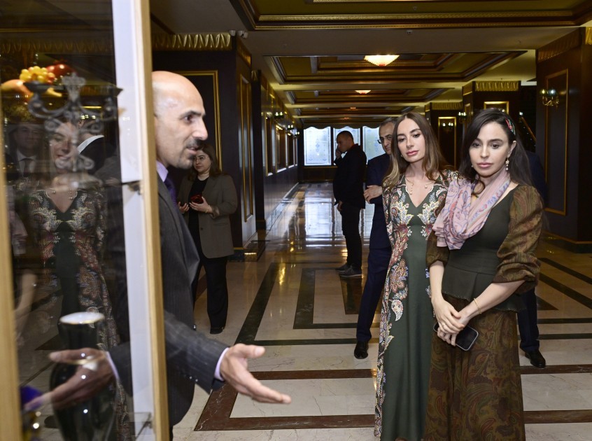 Leyla və Arzu Əliyevalar Naxçıvanda -FOTOLAR