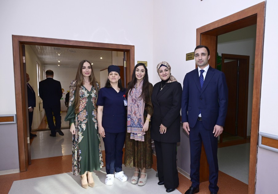 Leyla və Arzu Əliyevalar Naxçıvanda -FOTOLAR