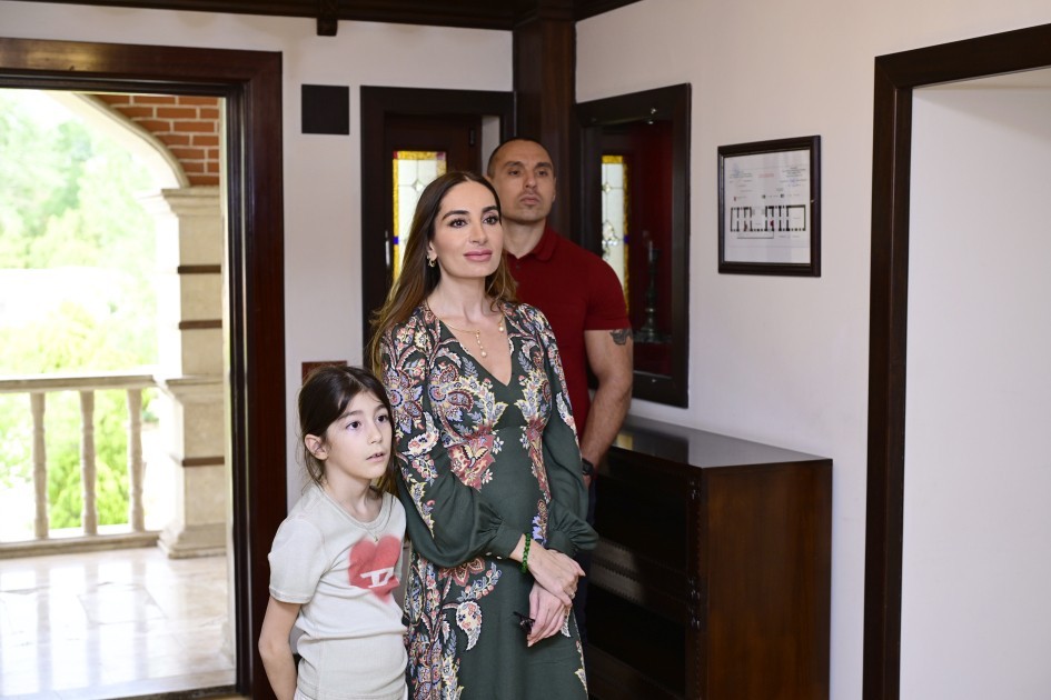 Leyla və Arzu Əliyevalar Naxçıvanda -FOTOLAR