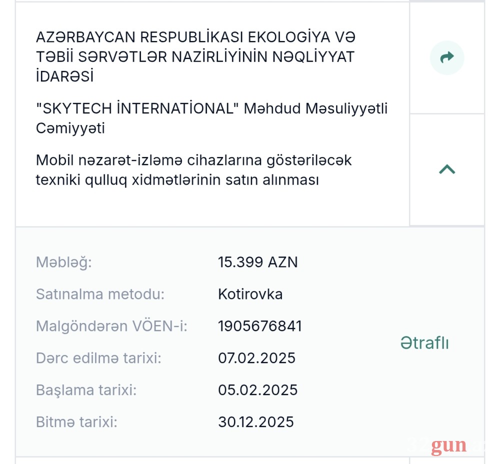Nazirlikdən 4 ayda 4.6 milyon manatlıq "alış-veriş" -Pullar sabiq nazirin qohumuna, 10 manatlıq şirkətlərə və qanuni təmsilçisi olmayan MMC-yə köçürülübmüş / FOTOLAR