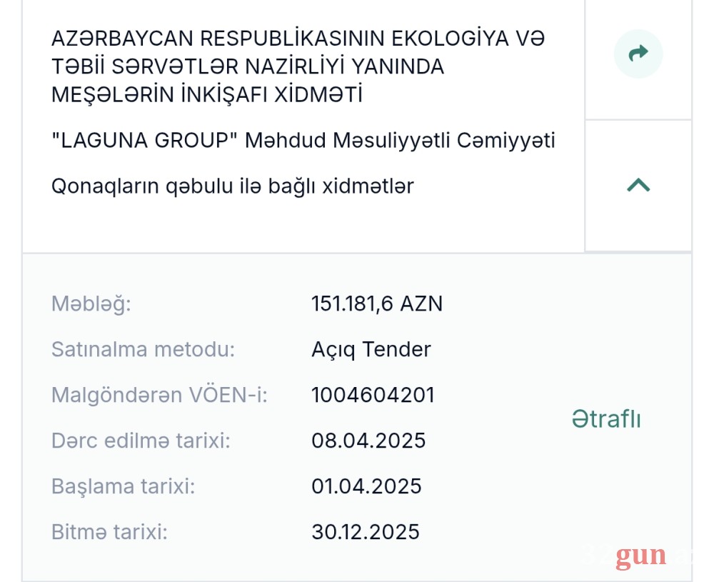 Nazirlikdən 4 ayda 4.6 milyon manatlıq "alış-veriş" -Pullar sabiq nazirin qohumuna, 10 manatlıq şirkətlərə və qanuni təmsilçisi olmayan MMC-yə köçürülübmüş / FOTOLAR