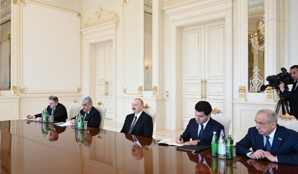 İlham Əliyev Belarusun Baş nazirini qəbul etdi -FOTOLAR