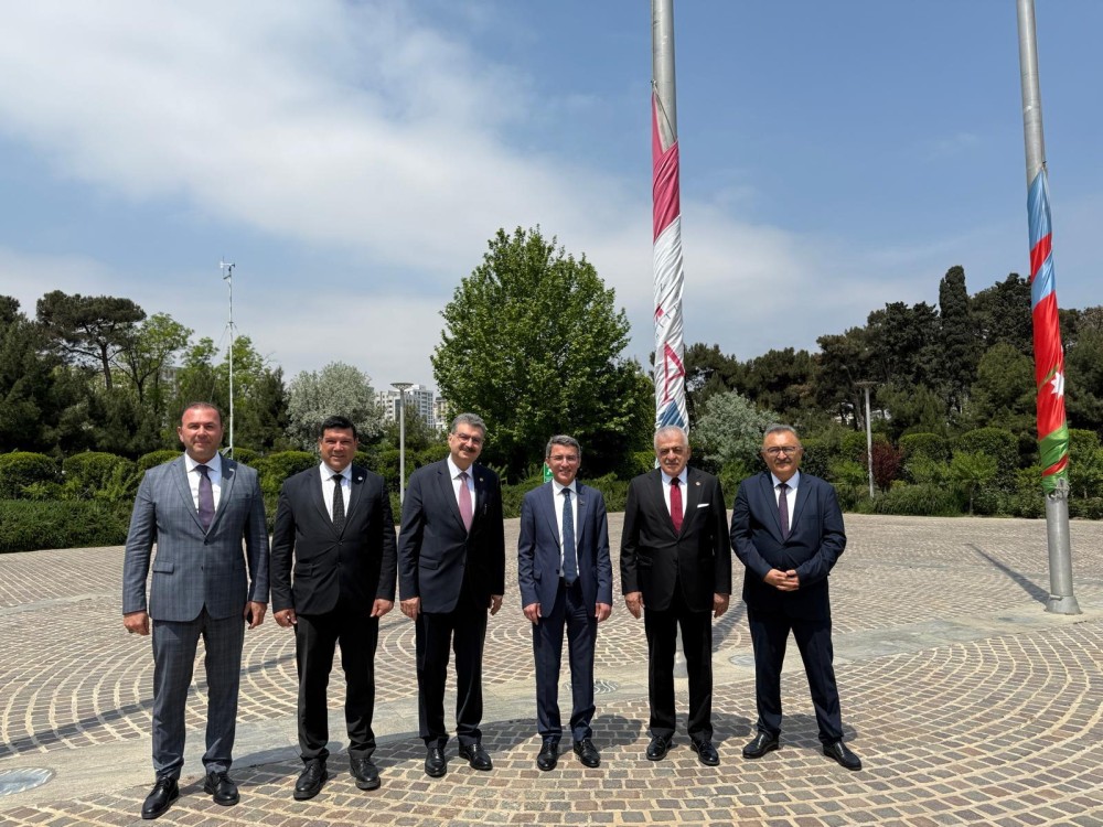 Türkiyə və ŞKTC-dən olan nümayəndə heyətləri Bakıda görüşlər keçirib
