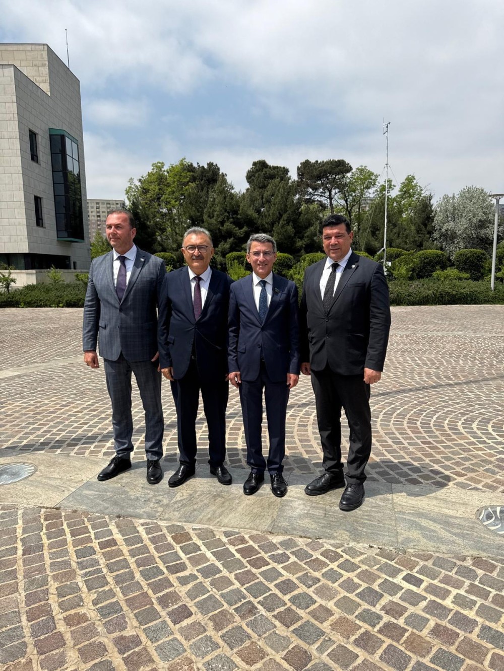 Türkiyə və ŞKTC-dən olan nümayəndə heyətləri Bakıda görüşlər keçirib