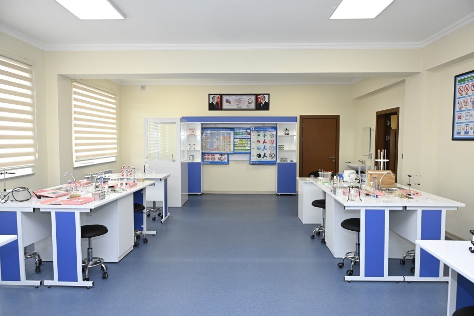 Prezident “Talıstan” liseyinin açılışında- FOTOLAR