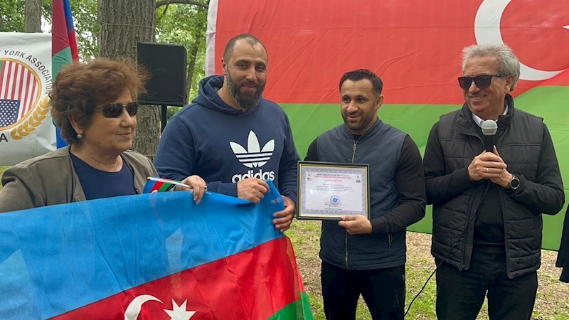 ABŞ-da möhtəşəm Cümhuriyyət bayramı: Azərbaycanlı jurnalistlər təltif edildi —FOTOLAR