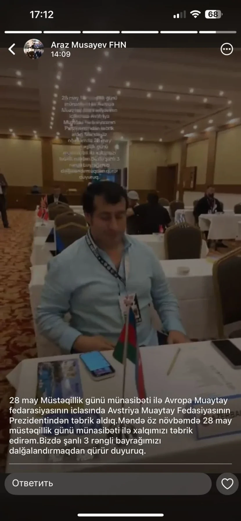 Araz Musayev vurulmazdan öncə bu məmurla bağlı paylaşım edibmiş   —   ŞOK DETALLAR 