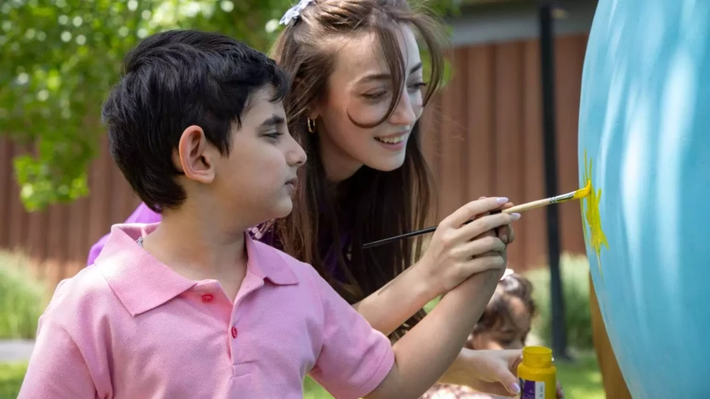 TuranBank DOST Agentliyi ilə birgə həssas qrupdan olan uşaqları sevindirib